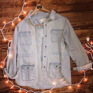 Striped Light Weight Jacket